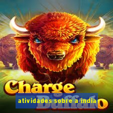 atividades sobre a india